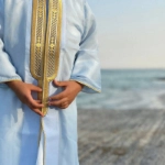 Picture of Sky Blue Dagla Malaki Al Jazeera For Boys (With Name Embroidery)