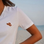 Picture of Summer Hat Design Slim Fit T-Shirt