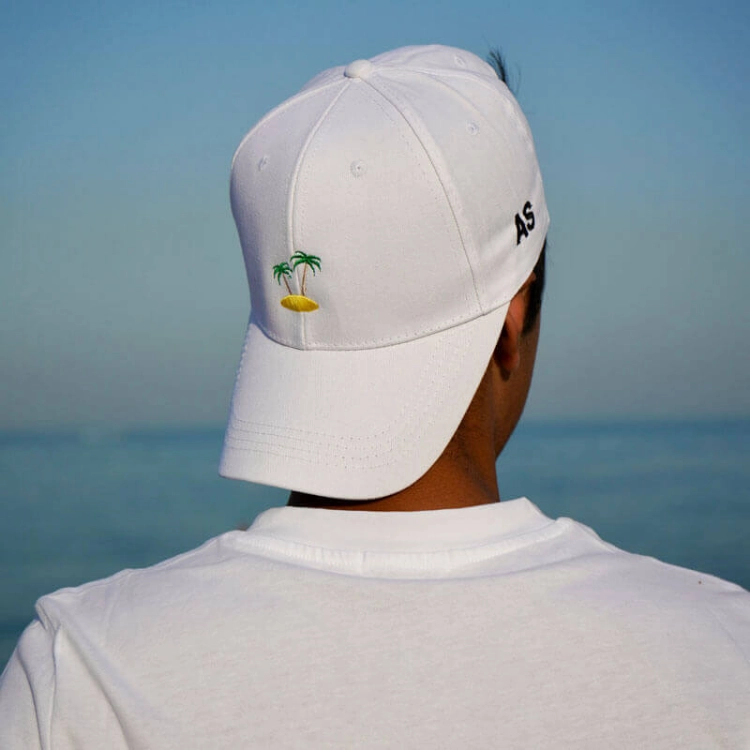 Picture of Island Design Cap With Initials