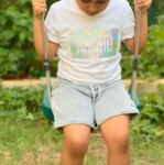 Picture of White T-Shirt Chrome Edition For Kids (With Name Printing)