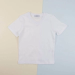 Picture of White T-Shirt Chrome Edition For Kids (With Name Printing)