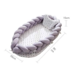 Picture of Yellow Stars Baby Bed