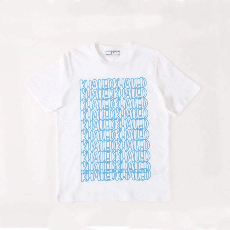 Picture of White T-Shirt Multiple Names Design For Kids (With Name Printing)