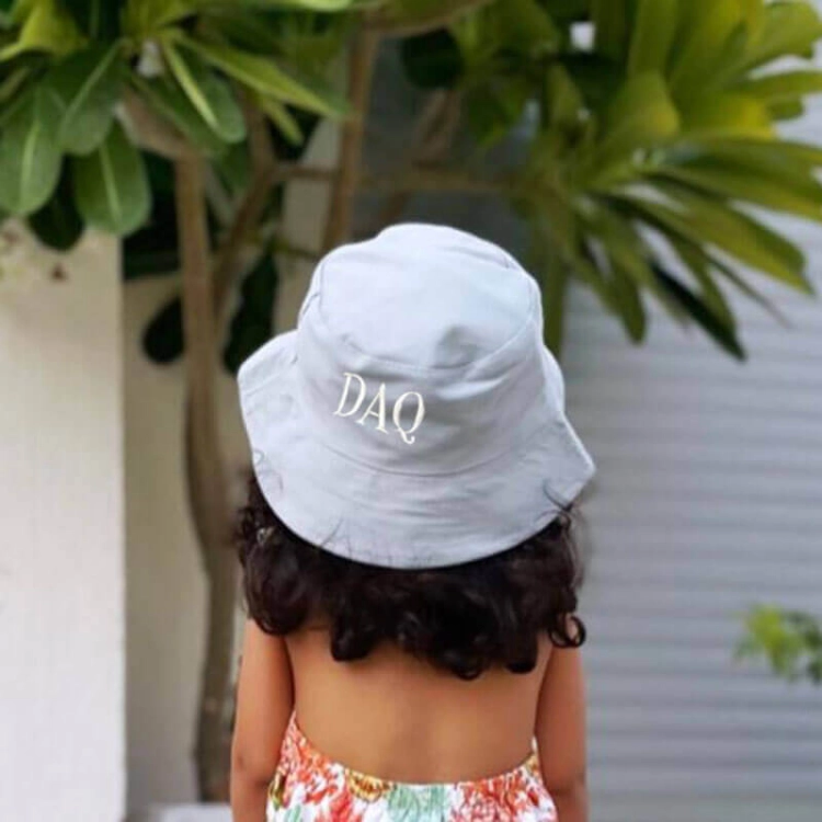 Picture of Initials Design Bucket Hat For Kids