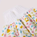 Picture of White Musically Anti-Wetting Sleeping Pants For Baby