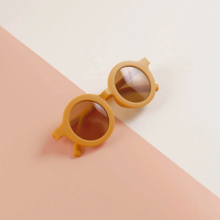 Picture of Mustard Yellow Beach Sunglasses For Kids