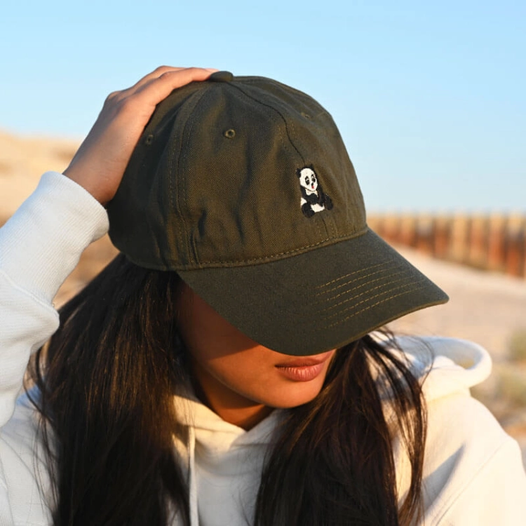 Picture of Panda Design Cap With Initials