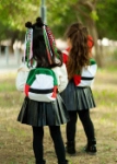 Picture of Red Top With Attached Bag For Kids (With Name Embroidery Option)