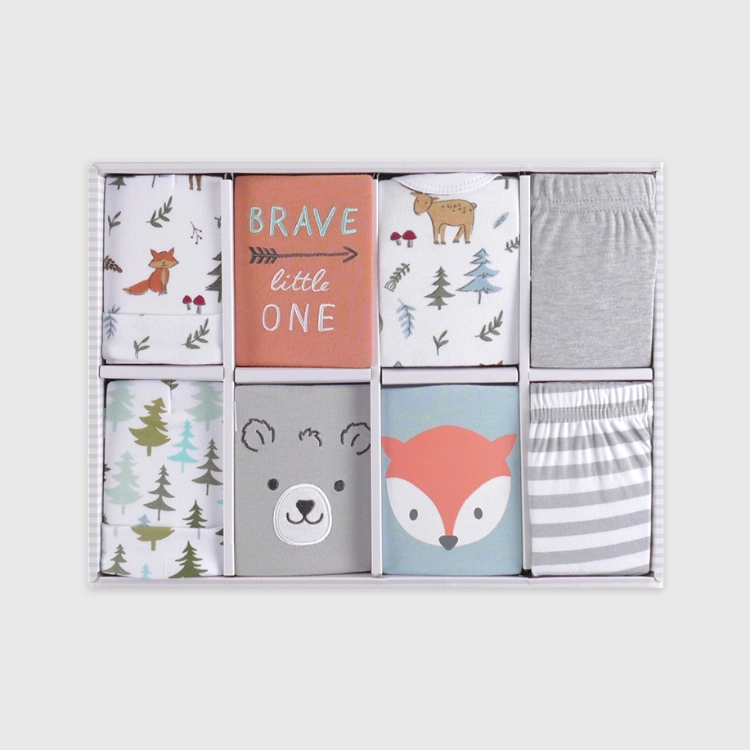 Picture of 8 Pcs Gift Box 29 - White Animal Print Suit