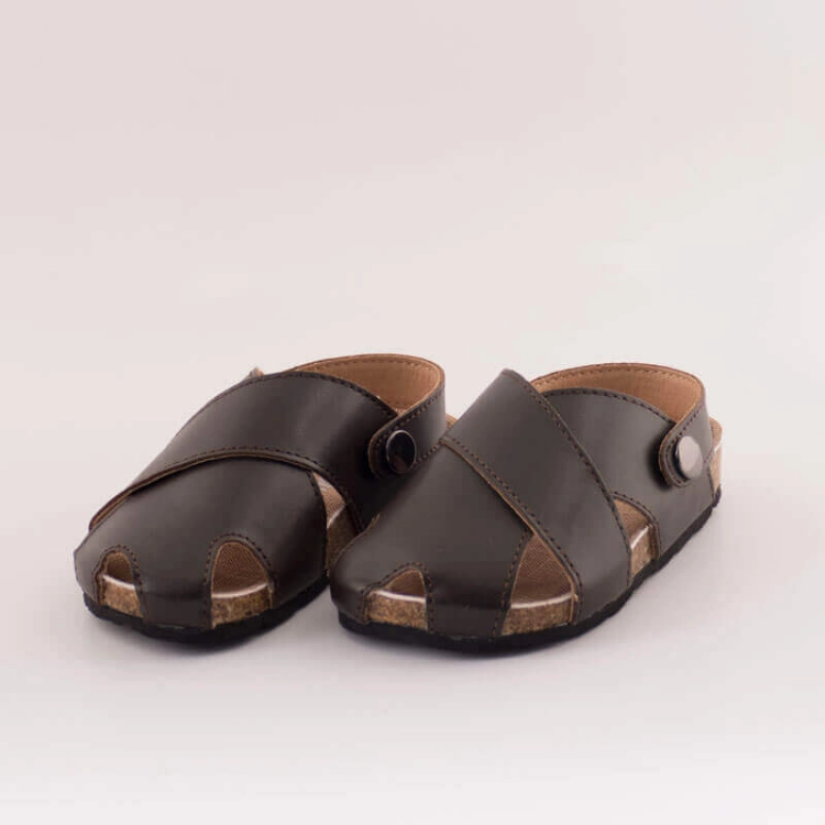 Picture of Coffee Sandal Model F2052 For Boys