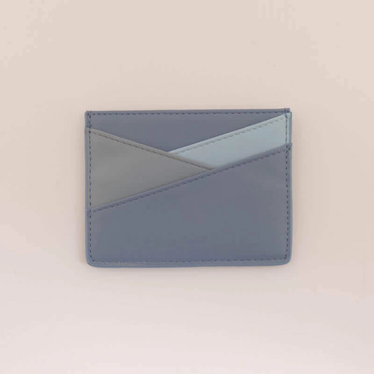 Picture of Grey Leather Vintage Cardholder