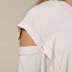 Picture of Beige Checkered Daraa For Women