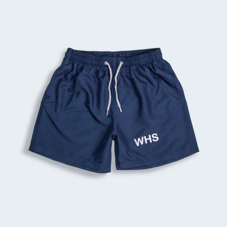 Picture of Navy Swimsuit Short For Adults (With Embroidery Option)