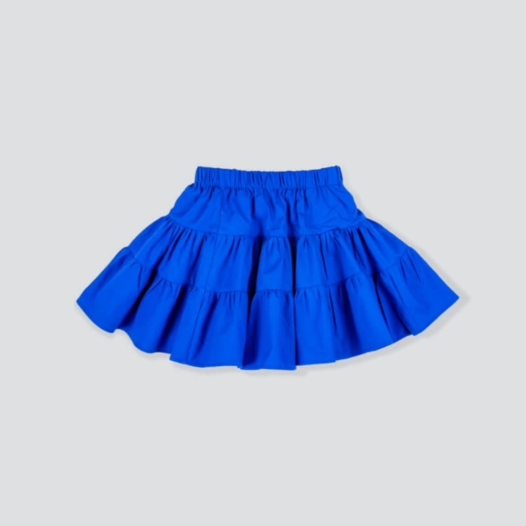Picture of Blue Kinder Garden Fluffy Skirt For Girls