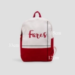 Picture of Light Pink School Backpack (With Embroidery Option)
