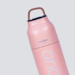 Picture of Pink Vacuum Water Bottle - 350ml (With Name Printing Option)