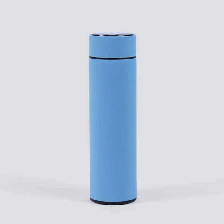 Picture of Temperature Water Bottle 500ml - Blue (With Name Printing Option)