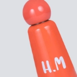 Picture of Orange Vacuum Water Bottle - 500ml (With Name Printing Option)