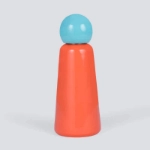 Picture of Orange And Blue Vacuum Water Bottle - 500ml (With Name Printing Option)