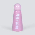 Picture of Pink Vacuum Water Bottle - 500ml (With Name Printing Option)