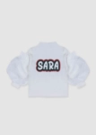 Picture of White Puffy Top For Girls