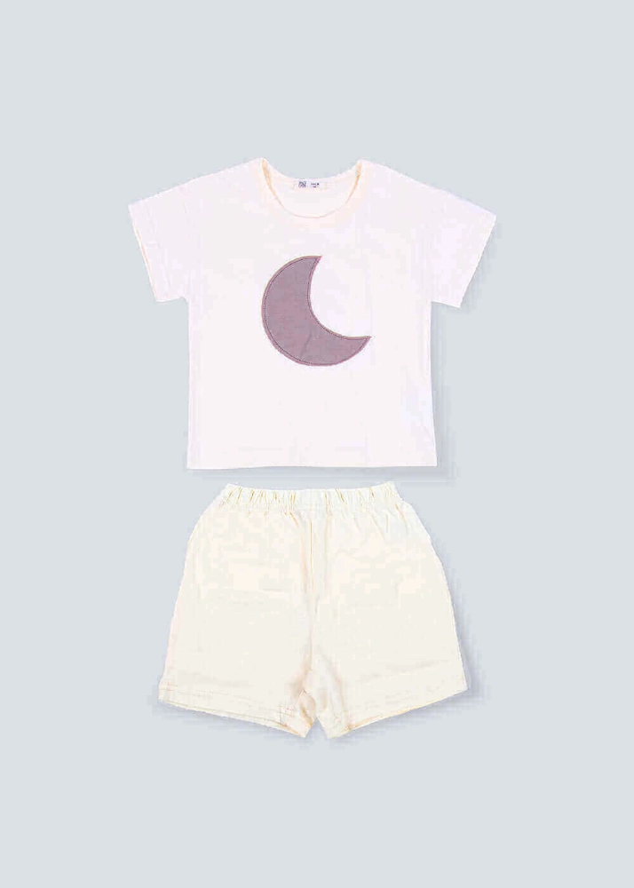 Picture of Beige Moon Set For Kids (With Embroidery Option)
