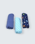 Picture of Three Pieces Engraved Cradle Cover M00621 Newborn