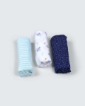 Picture of Three Pieces Engraved Cradle Cover M0622 Newborn