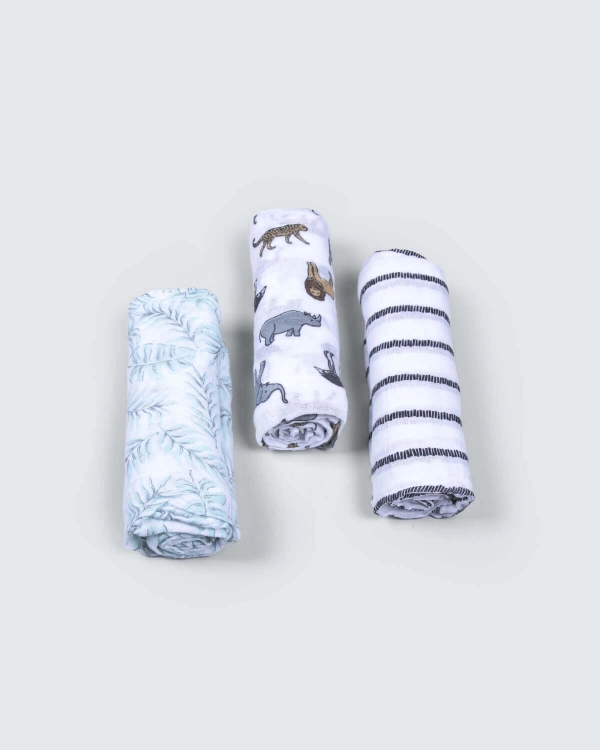 Picture of Three Pieces Engraved Cradle Cover M59786 Newborn