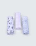 Picture of Three Pieces Engraved Cradle Cover M59788 Newborn