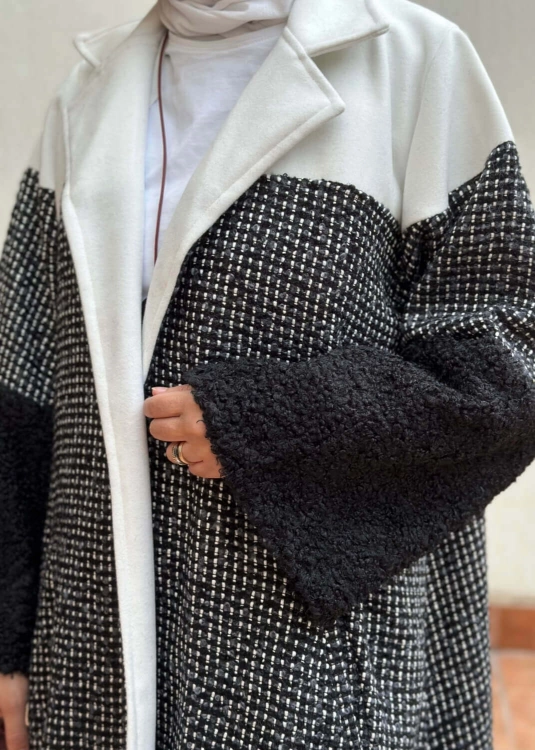 Picture of Multi-Color Long Winter Cardigan FW2022