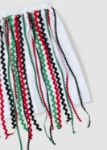 Picture of White Set With Kuwait Zigzag For Girls 23PSSTB49 (With Name Embroidery Option)