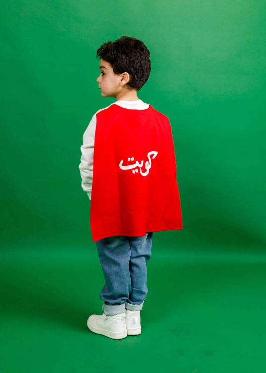 Picture of White National Day Superman Pullover For Kids 23PSSTB85 (With Name Embroidery)