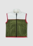 Picture of White And Green Vest For Kids - 23SS0TB377283 (With Name Embroidery Option)