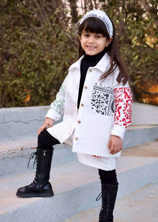 Picture of White National Day Set From Ghazel