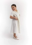 Picture of 23SS1TB497307 Multi-Color Long White Shirt Inscription Design For Girls