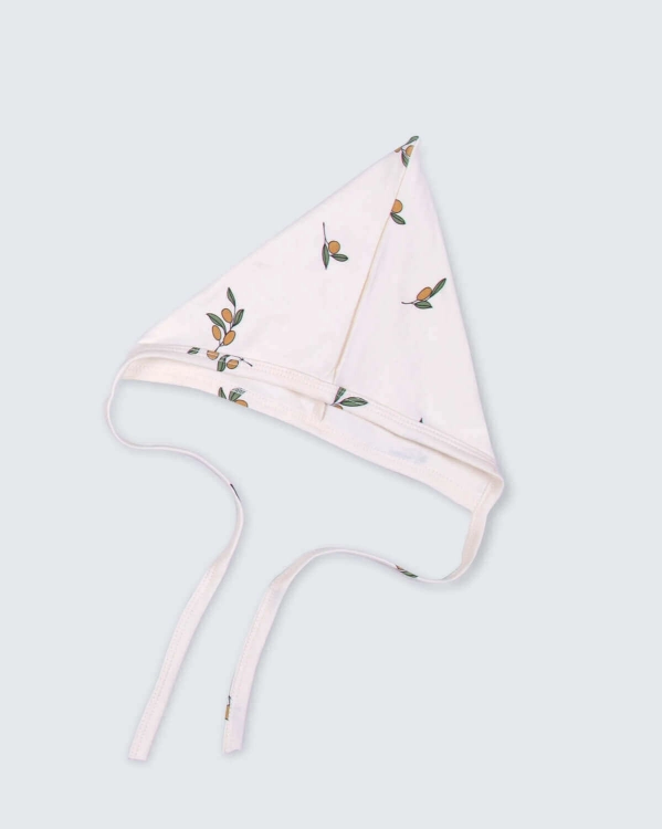 Picture of 23SS0TB7ST7204 Beige Jumpsuit And Cap With Plant Print