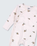 Picture of 23SS0TB7ST7204 Beige Jumpsuit And Cap With Plant Print