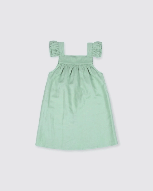 Picture of Green 7115 Dress For Girls
