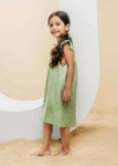 Picture of Green 7115 Dress For Girls