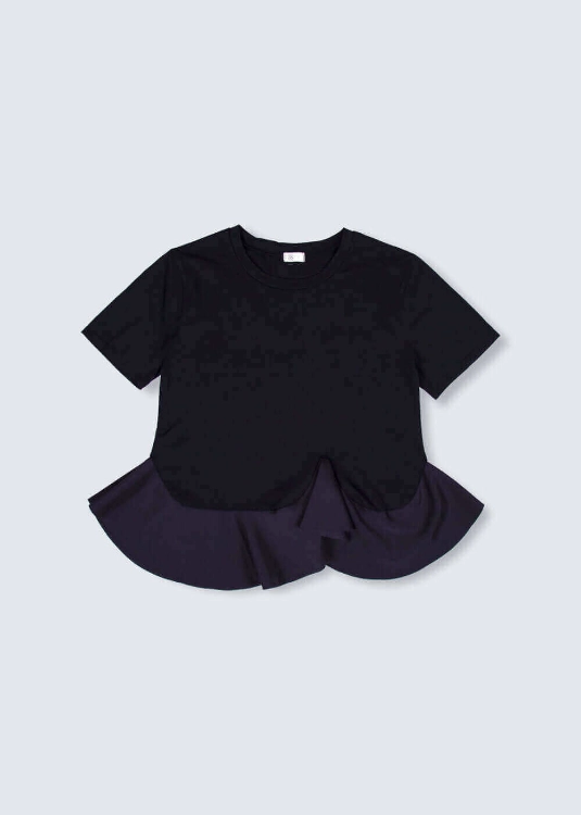 Picture of Black Wavy Top For Women