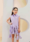 Picture of Multi-Color Summer Classic Kameez Set For Girls