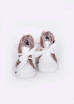 Picture of White Inner Fur Shoes For Baby (With Alphabet Printing Option)