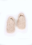 Picture of Beige Soft Fur Shoe For Girls