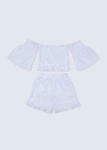 Picture of White Summer Set 7226 For Girls 