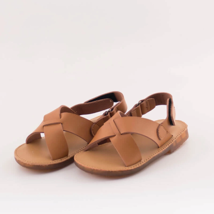 Picture of TIYA Brown Sandal Model E073 For Boys