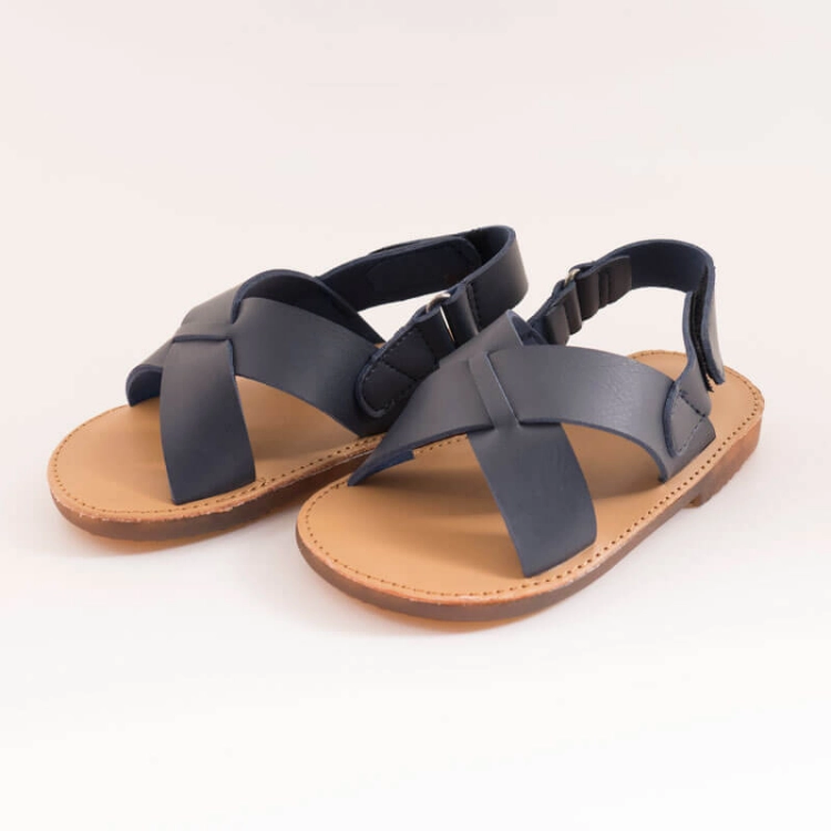 Picture of TIYA Navy Sandal Model E073 For Boys