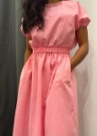 Picture of 7382 Pink Top Skirt Set For Girl SS1-23