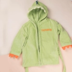 Picture of Green Towel For Kids (With Name Embroidery)