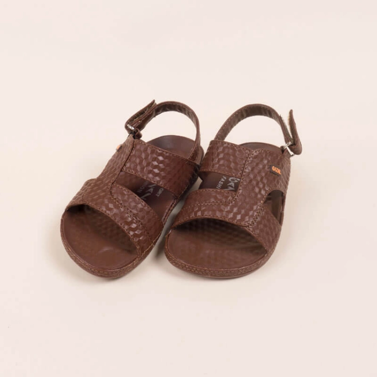 Picture of Brown Sandal Gazal Model B08 For Kids